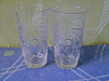 Два хрустальных стакана периода СССР