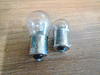 Лампы автомобильные 12V 21W и 10W с одним контактом
