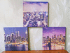Комплект из трёх модульных картин в стиле "Urban"
