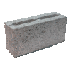 Блоки керамзитобетонные, перегородочные, 390х90х188