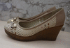 Туфли на платформе-танкетке (размер 40)