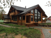 Финский деревянный дом с участком