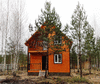 Новый дом с септиком в сосновом лесу, рядом с рекой Вексой