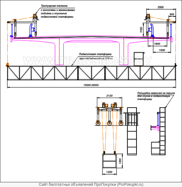 Мостовые платформы. Платформа Мостовая подвесная ПМП-1. Платформа Мостовая навесная ПМ-300-Н. Платформа Мостовая пгмм7-ППП. Платформа Мостовая консольная пгмм7 ППП.