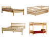 Деревянные кровати из массива сосны