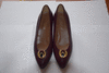 Туфли женские винтажные Италия, натуральная кожа, разм.37 (новые)