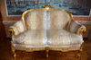 Королевский диван сусальное золото, фабрикаTurri Otello