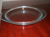 Крышка от стеклянной жаропрочной кастрюли 22 см