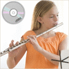 Для игры на флейте - сборник нот с фонограммами популярных мелодий