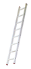 Алюминиевая односекционная приставная лестница.TRIBILO
