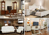 Гостиные и спальни в стиле Прованс в мебельном салоне «Ренессанс»