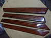 Накладки деревянные дверных обшивок карт Мерседес W124