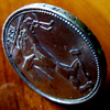 Редкая, серебряная монета Один полтинник 1925 года