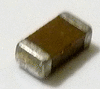 SMD-конденсатор 1U +/-10%, C1206**, 3.2х1.6х1.2mm, б/у